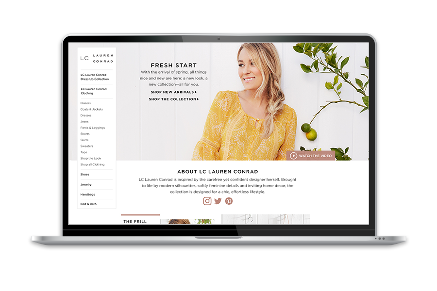 LC Lauren Conrad Digital Experiences