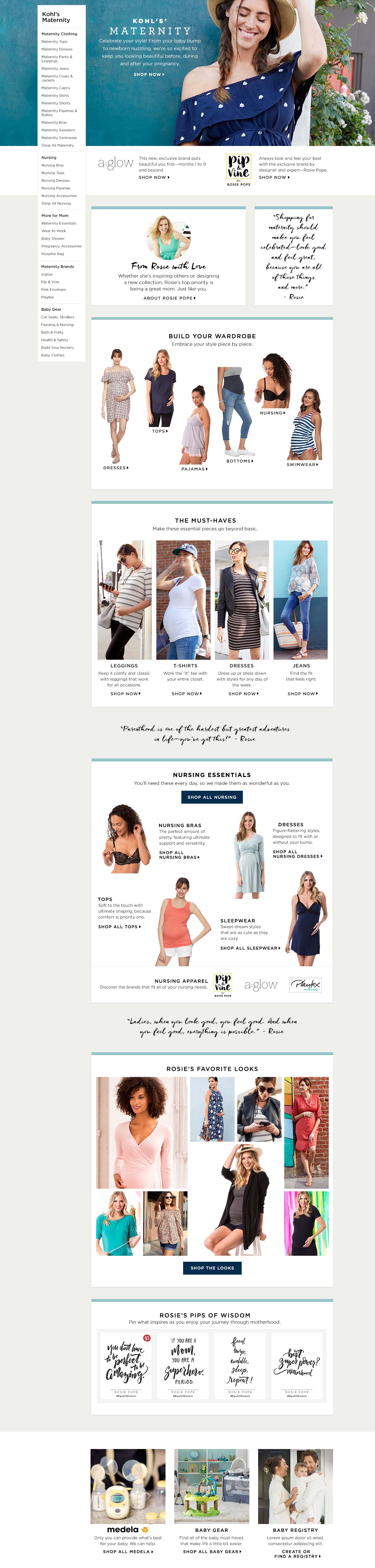 Full Maternity Launch Experience